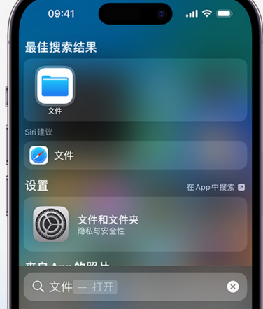 工业园区apple维修中心分享iPhone文件应用中存储和找到下载文件 