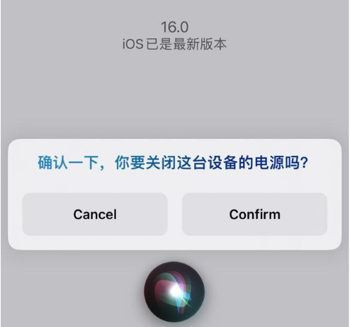 工业园区苹果手机维修分享iOS 16 Beta5为什么要取消Siri语音关机功能 
