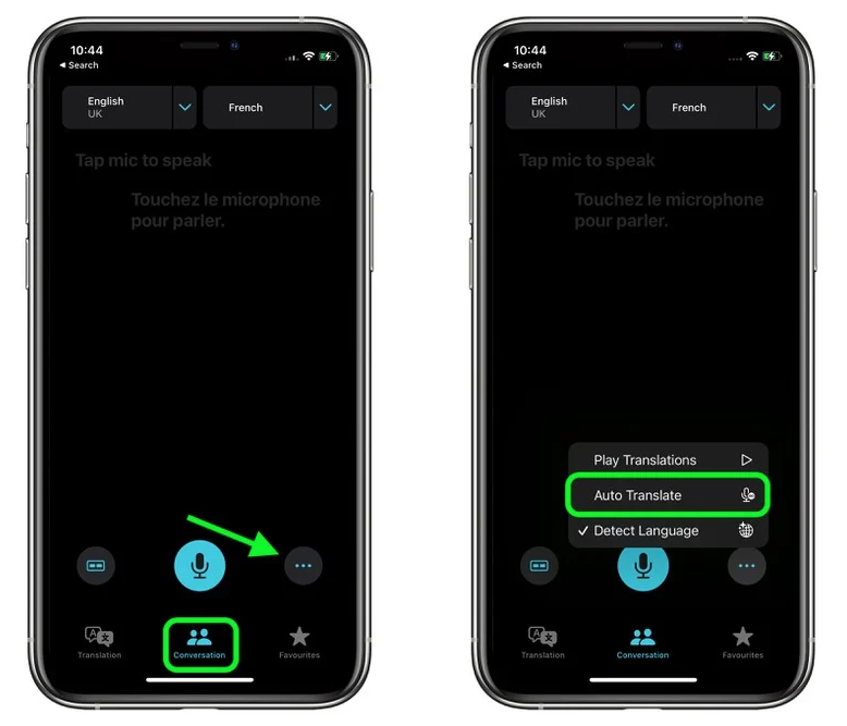 工业园区苹果手机维修分享iOS 15 “翻译” App 新改进 