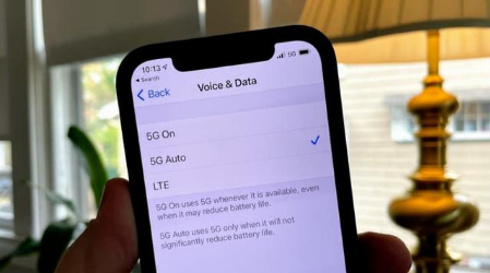 工业园区苹果手机维修分享iPhone 12如何打开或关闭5G网络 