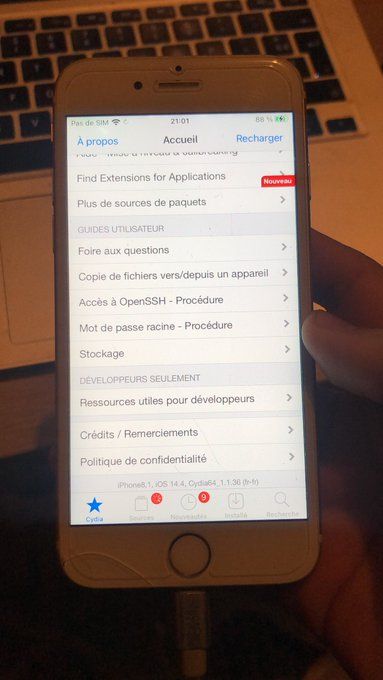 工业园区苹果手机维修分享iOS 14.4已被成功破解 